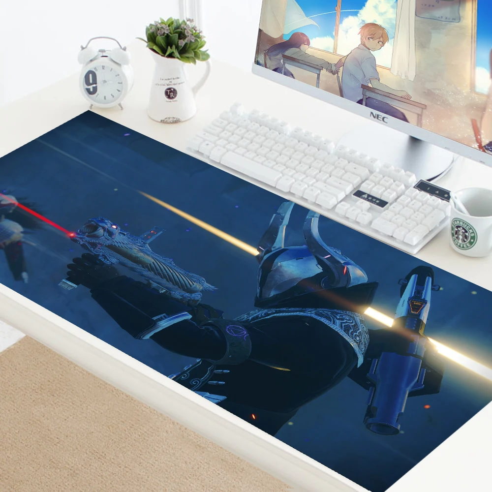Destiny 2, резиновый коврик для мыши, коврик для клавиатуры, компьютера, геймера, игровой коврик для мыши, резиновая запирающая кромка XL, большой коврик для мыши, коврики для ноутбука, настольные коврики