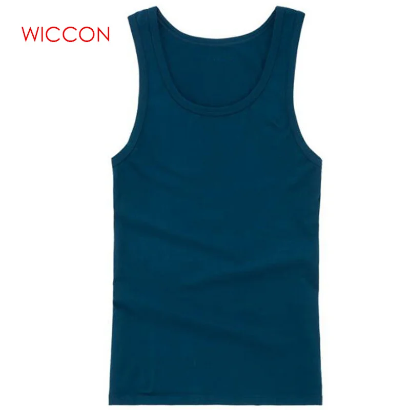 Men Tank Tops Summer Casual Clothing Cotton Slim O Neck Sleeveless Vest Men Tops Solid Color Vest Men Bodybuilding Tank Top