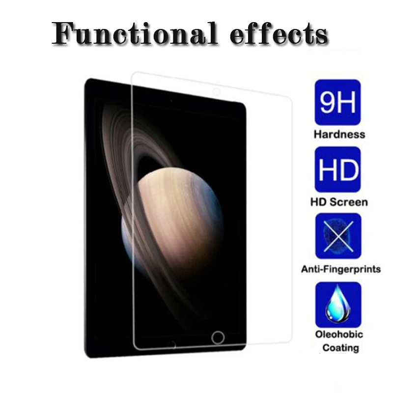 2 шт. закаленное Стекло для Apple iPad 2/3/4, 5, 6, 9,7 Pro 11 10,5 Стекло для iPad Air 2 Mini 1 2 3 4 защита экрана планшета