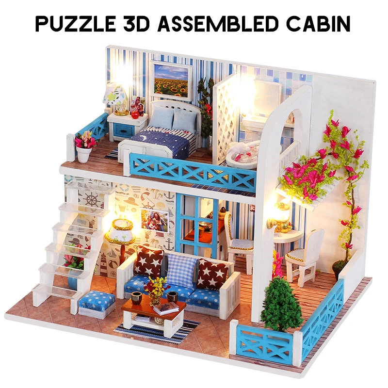 childrens wooden dolls house