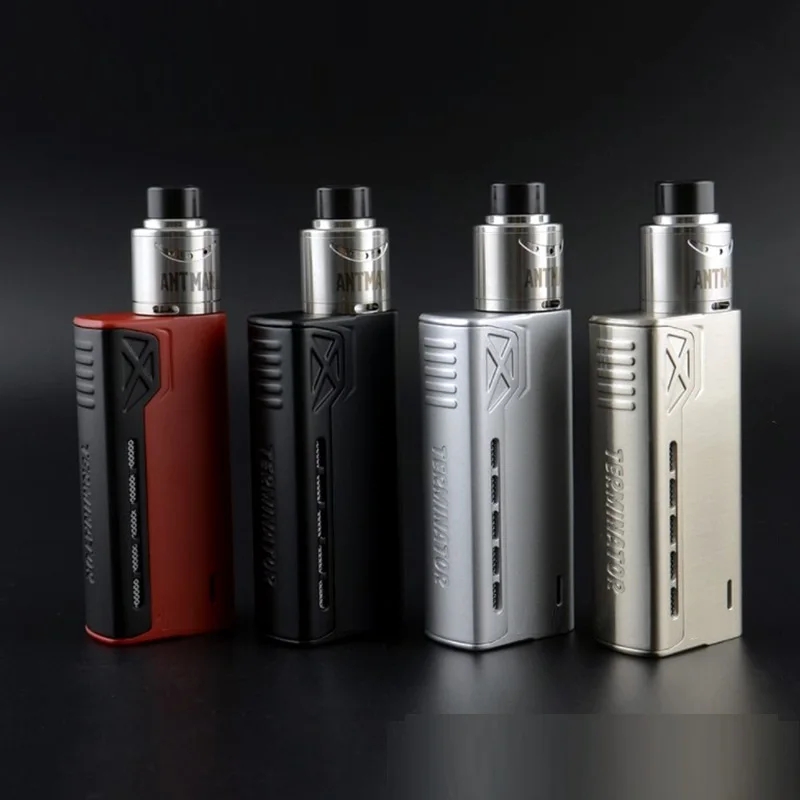 

electronic cigarette 90W Box mod fit 18650 battery 510 rda rta tank atomier with led indicater for hookah box vape mech mod