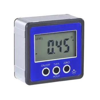 

Precision Digital Protractor Inclinometer Water Proof Level Box Digital Angle Finder Bevel Box With Magnet Base