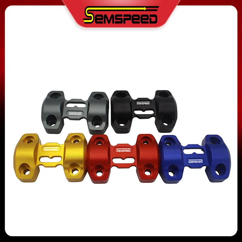 Руль мотоцикла-стояки зажимы Semspeed CNC алюминий крепление зажим верхняя крышка для Honda adv150 ADV 150