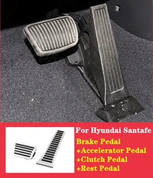 

For Hyundai Santafe Sonata Elantra 2007-2020 dedicated Brake Pedal Accelerator Pedal Clutch Pedal Rest Pedal car accessories