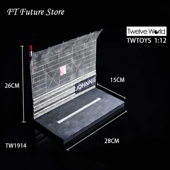 

In Stock TW1914 1/12 Scale Male Figure Scene Accessories Soldier MK5 Track Platform Scene Metal Iron Mesh Accessories