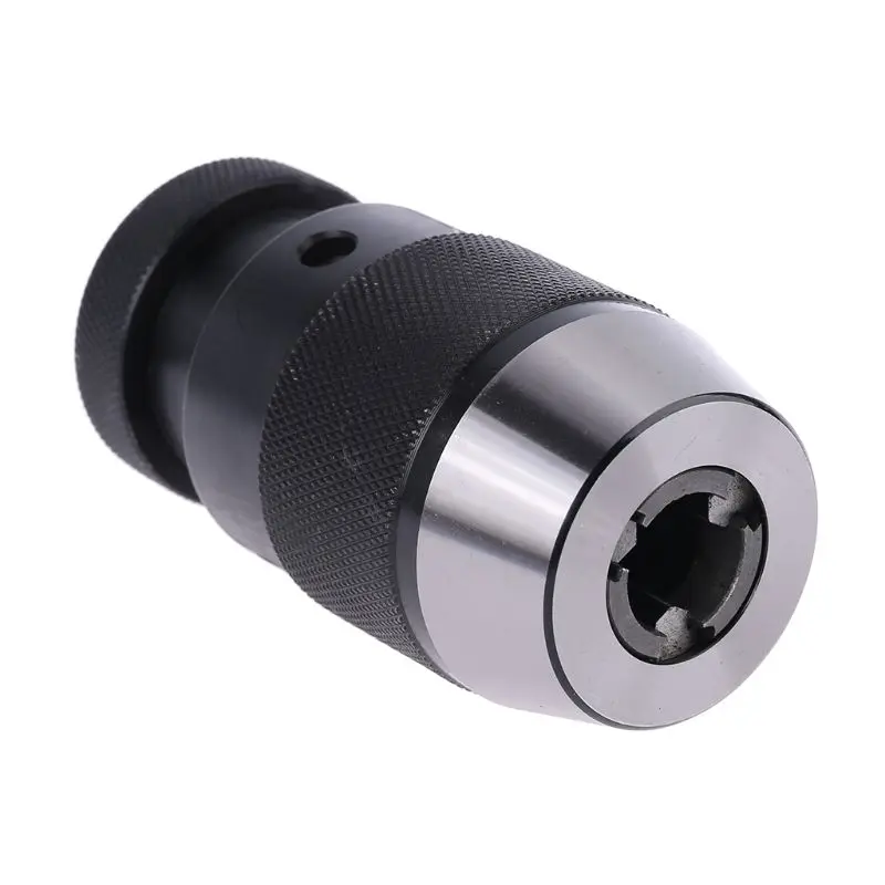 

2pcs/set MT2 B16 Self Tightening Drill Chuck 1-16mm Clamping Arbor Keyless For MK2 Lathe Milling Drilling Machines