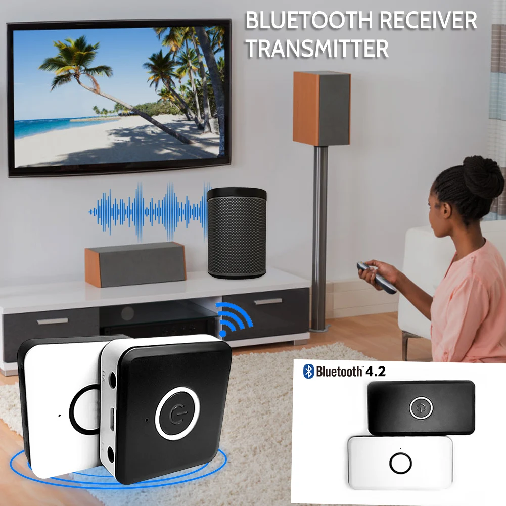 Bluetooth аудио приемник передатчик 2 в 1 адаптер преобразователь Bluetooth