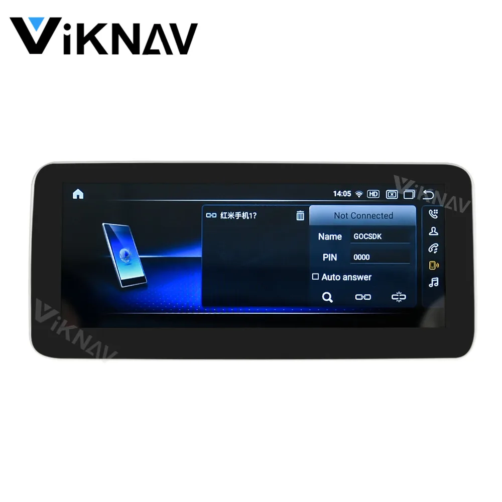2din Android автомобильный Радио мультимедийный плеер для Benz A GLA CLA NGT 5 0 2016-2018 dvd-плеер