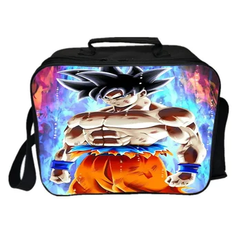 

Dragon Ball Z Goku Men Women Boys Girls Cooler Bag Insulation Bag Fashion New Fresh Ice Pack Practicality Students Lunch Bag