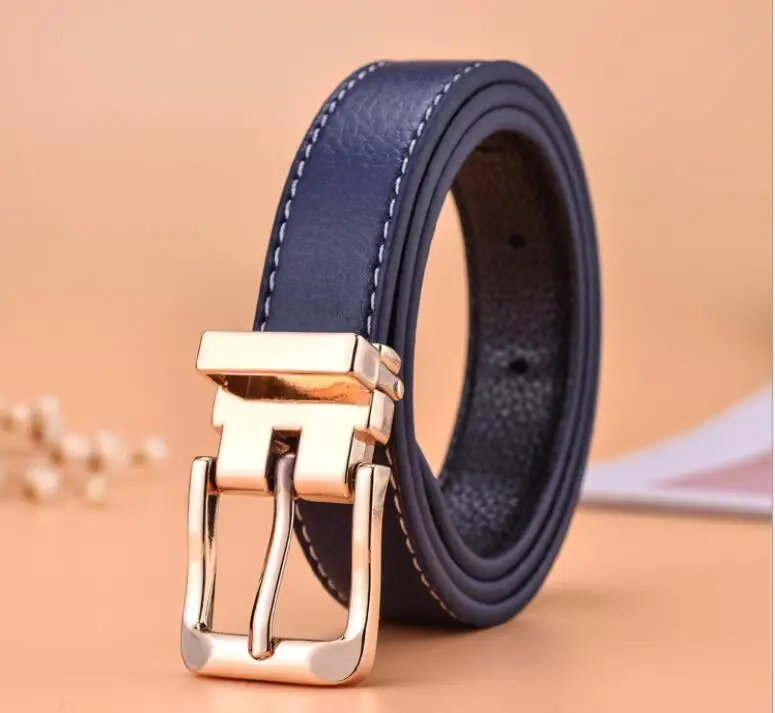 Kids Belts Strap Hight Quality Luxury Brand Fashion Children's Belt Boys Girls Pin Buckle Pants Belts Waistband 80CM 90cm GG