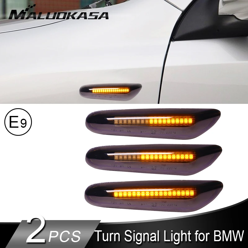 Светодиодный габаритный светильник s с индикатором поворота для BMW E87 E90 E46 E60 E92 E82