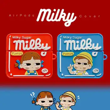 

3D Candy Wrap Cute Cartoon Milky Sugar Silicone Case for Airpods 1/2/pro Bluetooth Earphone Accessories Cover Headphone Case