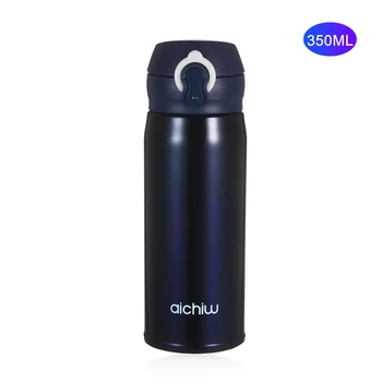 

Stainless Steel Travel Mug Vacuum Thermal Insulted Cup Seal Leak Proof Water Bottle Double Walled Tumbler Cup with Flip-up Lid