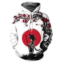 Primavera e outono novo 3d impresso crianças anime moletom, meninos e meninas moda estilo casual luta sangrenta sorte hoodie