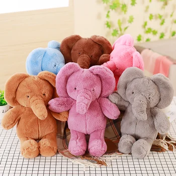 

Huggable and Super Cute Stuffed Animal - Soft for Kids Elephant Bedtime Plush Doll Toy