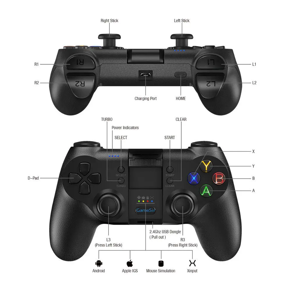 DJI Tello Drone GameSir T1d передатчик пульт дистанционного управления для DJI Tello аксессуары