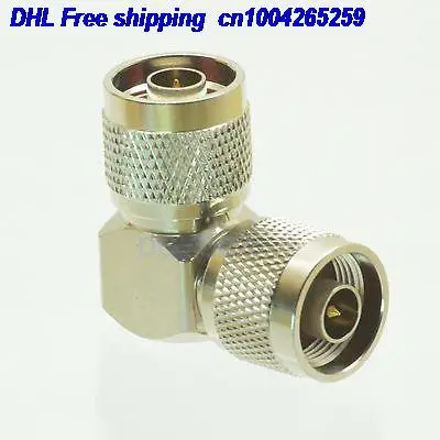 

DHL 50pcs Conversion Adapter N male to N male M RA 90 degree RF connector for Communication adapter connector 22cs