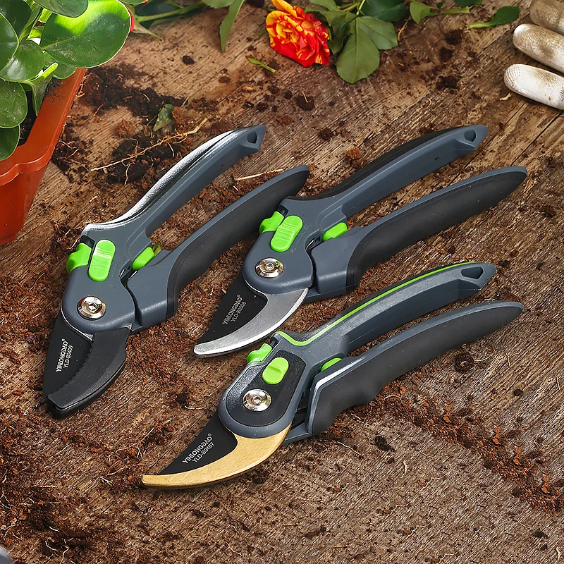 Pruning Scissors Grafting tool Gardener Scissor garden scissors Secateurs Fruit Tree Branch Cutting Shears Picking Tool