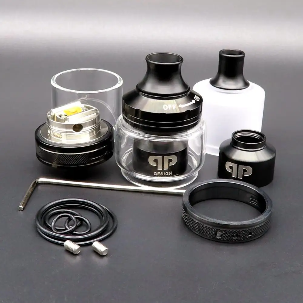 Vapor QP GATA RTA атомайзер Drop MTL дрип для электронной сигареты Vape Box Mod Mods W/ Wire