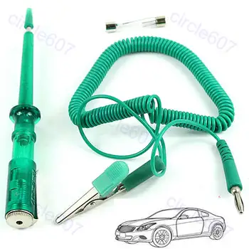 

Durable Auto Circuit Tester 6V 12V 24 Volts Voltage Gauge Car Test Light Bulb
