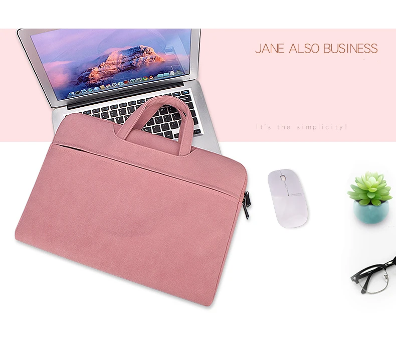 Простой из искусственной кожи сумка для ноутбука Тетрадь рукав сумка для Macbook Pro/Air retina ноутбук Портфели Сумки из натуральной кожи сумка для ноутбука 13/14/15 дюймов