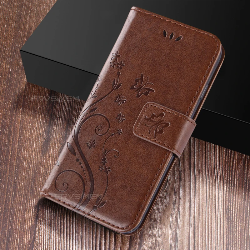 Кожаный чехол-бумажник с откидной крышкой для huawei P20 P30 Lite mate 20 30 Pro P Smart Plus Honor 10 20 Lite 10i, мягкий чехол из ТПУ внутри - Цвет: LBrown