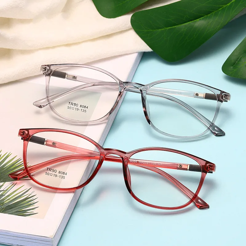 

Vintage Myopia Eyeglasses Frame Women Transparent Lens Classic Optial Glasses Retro Metal Designer Spectacles Frames