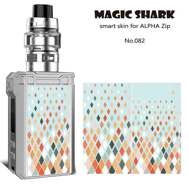 Leaf China Painting Flower Waterproof Pvc Case Vape Skin Film Cover Sticker For Voopoo Alpha Zip Phone Sticker Back Flim Aliexpress