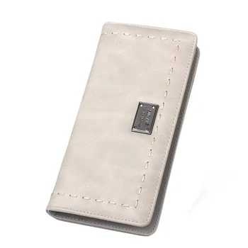 

PU Leather women's Long section of the multi-card wallet Retro purse.fashion Clutch Bag Christmas gift