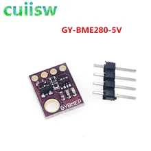 Temperatura da umidade do sensor de 3in1 bme280 GY-BME280 digitas spi i2c e sensor de pressão barométrica módulo 1.8-5 v dc alto precisio