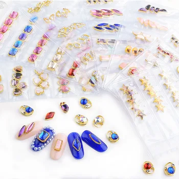 

1Bag Japanese Nail Stone Rhinestones Nail 3D Crystal Nail Art Decorations Diy Design Manicure Charm Diamonds Gliter Tool Stud