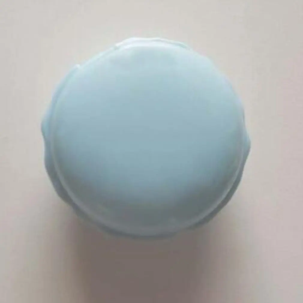 Sky blue Чехол для контактных линз в форме макарон с зеркальными контактными линзами для мужчин и женщин портативный держатель для путешествий - Цвет: Sky blue
