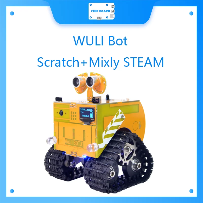 Робот XiaoR Geek WULI Bot Scratch + Mixly STEAM программируемый высокое качество дистанционное