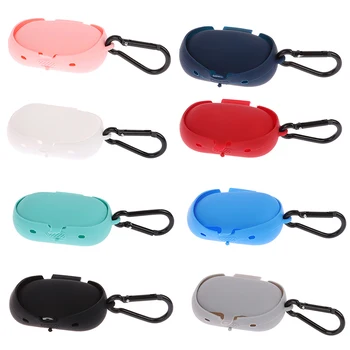 

1Pcs Silicone Bluetooth Wireless Earphone Bag Case Storage Carrying For Samsung Gear Icon X 2018 Waterproof Shockproof Protector