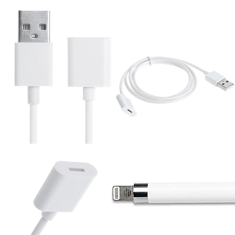 USB мужчина к Lightning 8 пиновый зарядный кабель с адаптером для Apple iPad Pro Карандаш зарядное док-станция адаптера Зарядное устройство Кабельный Шнур