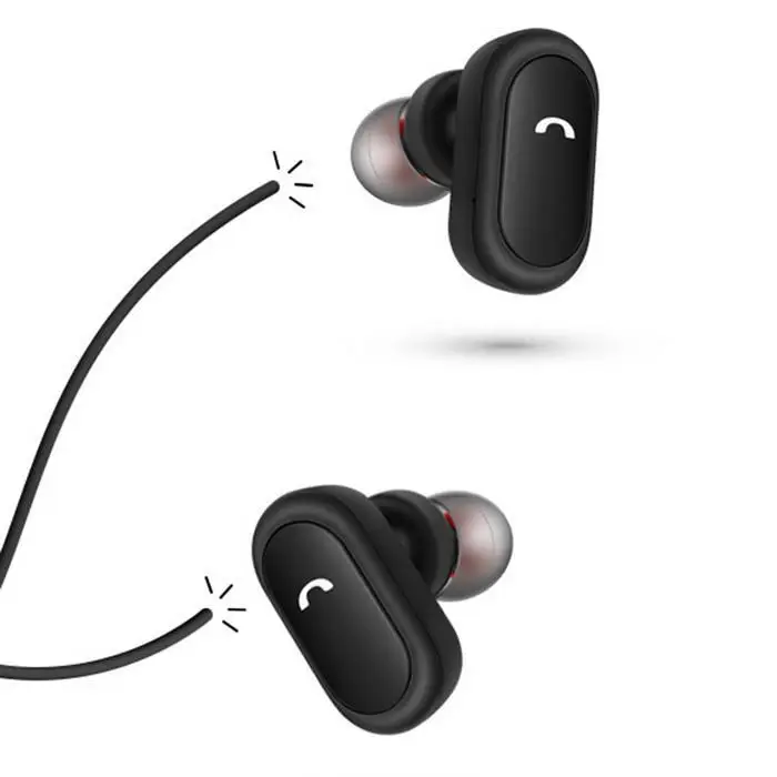 Bluetooth Беспроводной гарнитура Водонепроницаемый музыки во время спорта да 40 мАч наушники 20-20000 Гц 400 мАч с зарядный чехол