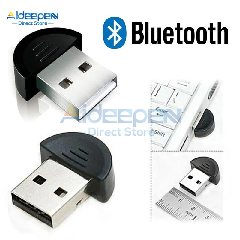 Мини USB Bluetooth V2.0 V1.2 адаптер приемник передатчик беспроводной USB 1,1/1,2 ключ для компьютера ноутбука ПК Win 7/8/10/XP
