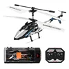 3.5CH Alloy Remote Control Helicopter with Light USB Charging Children Toys RC Airplane Mini Drone Toys for Boy Kids Aircraft 1