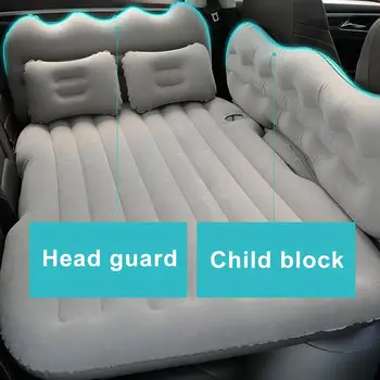 

Car Air Mattress Inflatable Car Bed SUV Air Mattress Car Travel Sleeping Pad Off-road Air Bed Camping Mat Portable Seat Cushion