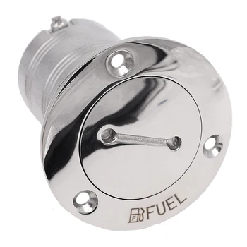 

Water Deck Filler 38mm Fuel Water Stainless Steel 50mm Waste Diesel Gas Key Cap Boat Hardware Marine Accessories