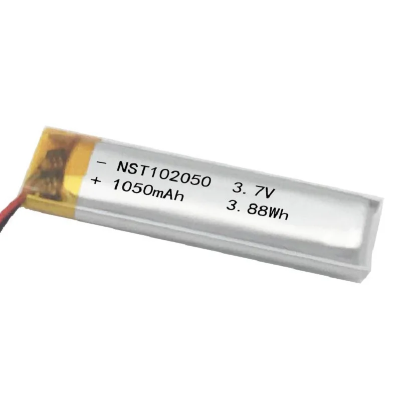 3 7 V 1000mAh литий-полимерный аккумулятор 102050 литий-ионный Lipo для Bluetooth динамика GPS PDA
