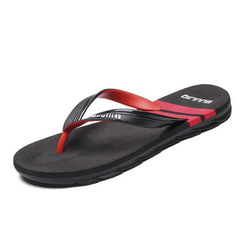 

Men Summer 2019 New Style Flip-flops Outer Wear Blade Bottom Slippers Cool Sandals Anti-slip Sandals