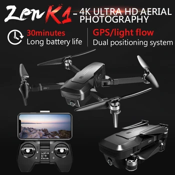 

Visuo ZEN K1 RC Drone GPS with 4K HD Dual Camera Gesture Control Quadcopter with 5G Wifi Camera Flight 28mins Dron VS F11 B4W