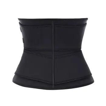 

Waist Trainer Belt Dual Strap Adjustable Lady Cincher Trimmer Slimmer Body Shaper Strap For Sports