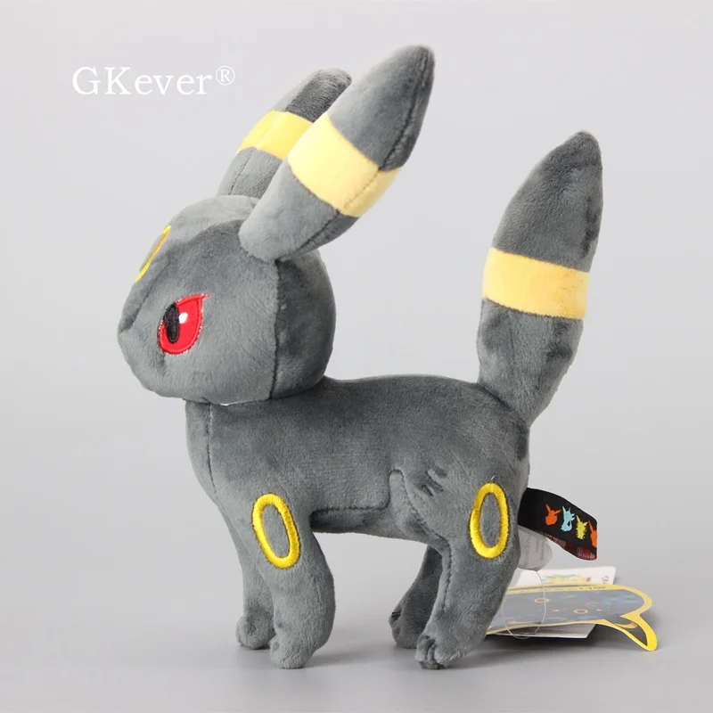 23 см Eevee плюшевые игрушки кукла милый стенд плюшевый умбреон мягкие животные игрушки Peluche высокое качество Япония мультфильм Аниме кукла детский подарок