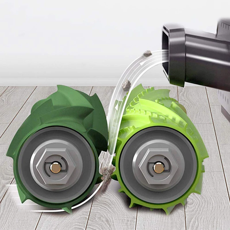 21 шт. Сменный фильтр резиновая боковая щетка набор для IRobot Roomba I7 I7+ Plus E5/E6 E7