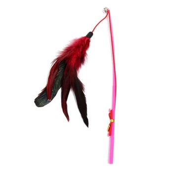 

Cat toy with feathers cat angel toy cat toy for cats