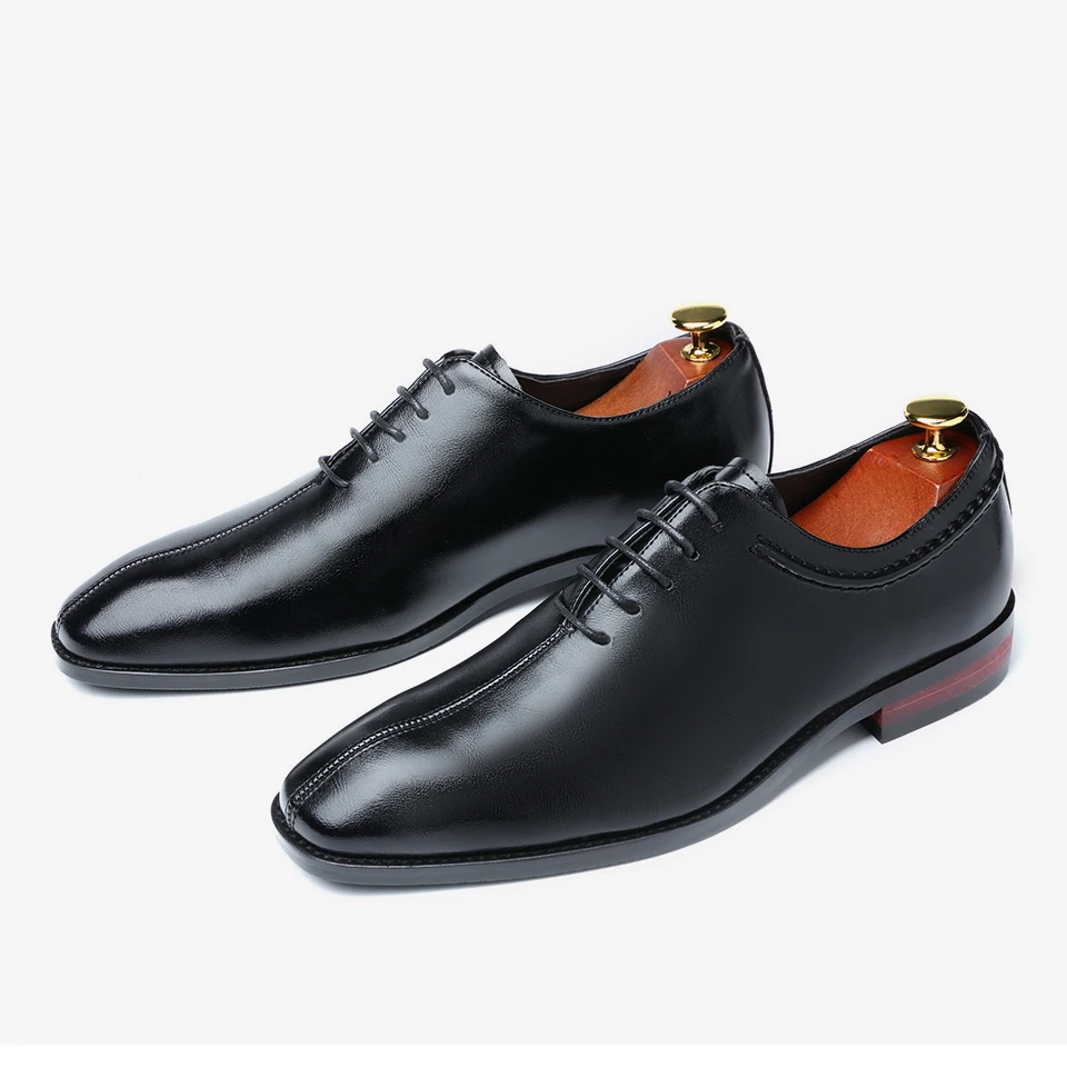 37-48 нарядные туфли для мужчин оксфорды кожаные Свадебные Элегантные классические деловые модельные туфли для мужчин#317