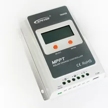 10А MPPT регулятор солнечного заряда 12В 24В макс PV 100 в вход MPPT контроллер солнечного зарядного устройства