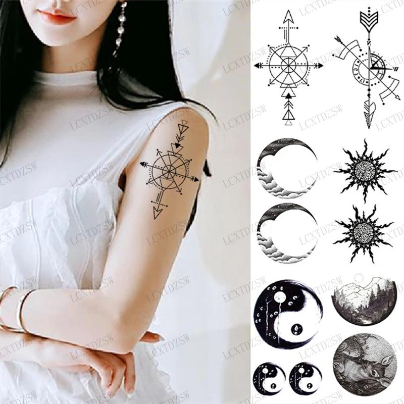 タトゥーシール メンズ レディース シンプル 男性 女性 防水 長持ち かっこいい 可愛い 転写 取れにくい セクシー 背中 鎖骨 首 肩 お腹 腕 足首 胸 ボディーシール ボディペイント ボディステッカー 仮装 コスプレ ハロウィン 夏 おしゃれ 傷 メイク シール